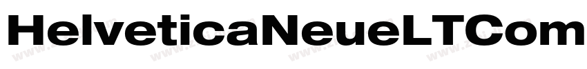 HelveticaNeueLTCom B字体转换